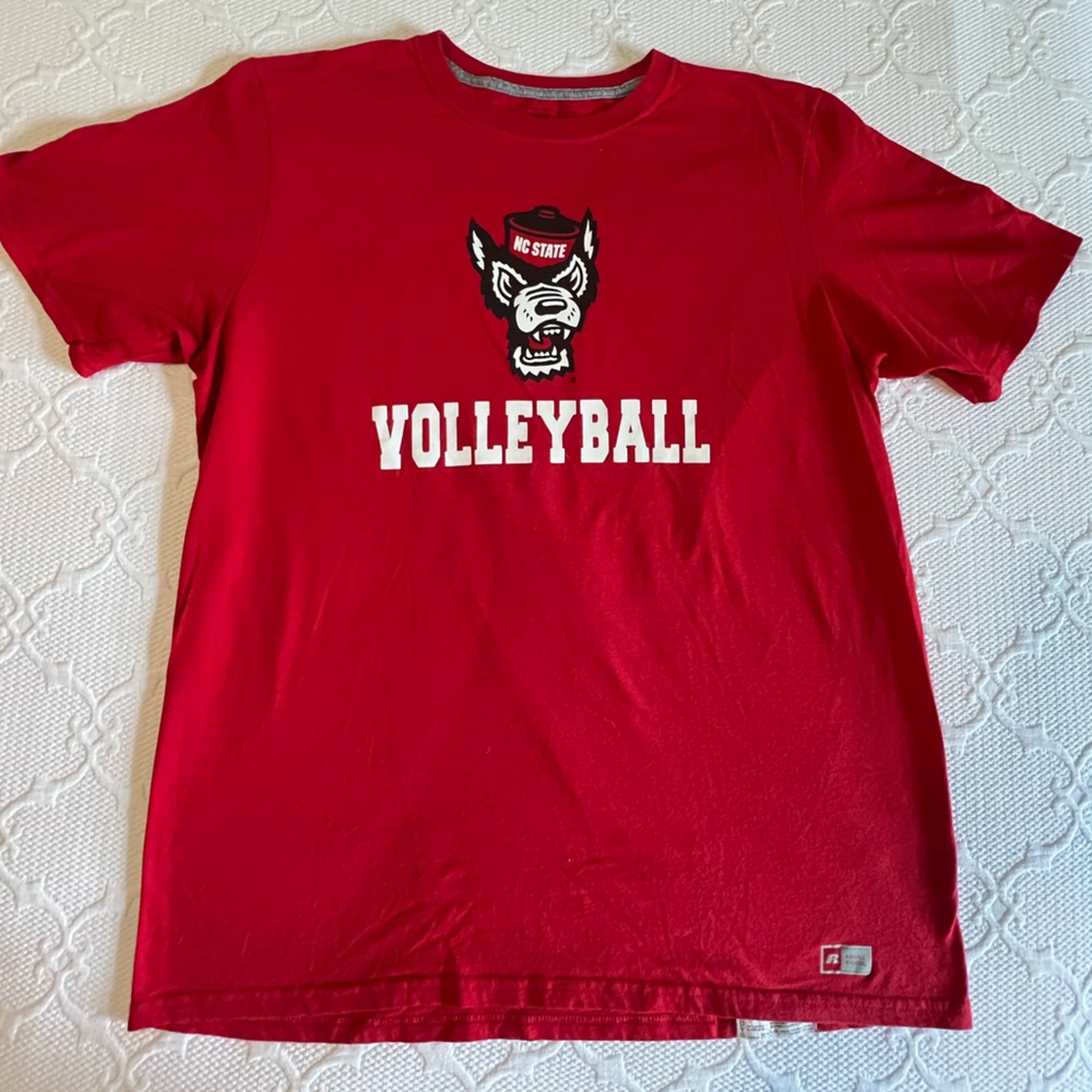 Russell tee: NCState Volleyball
